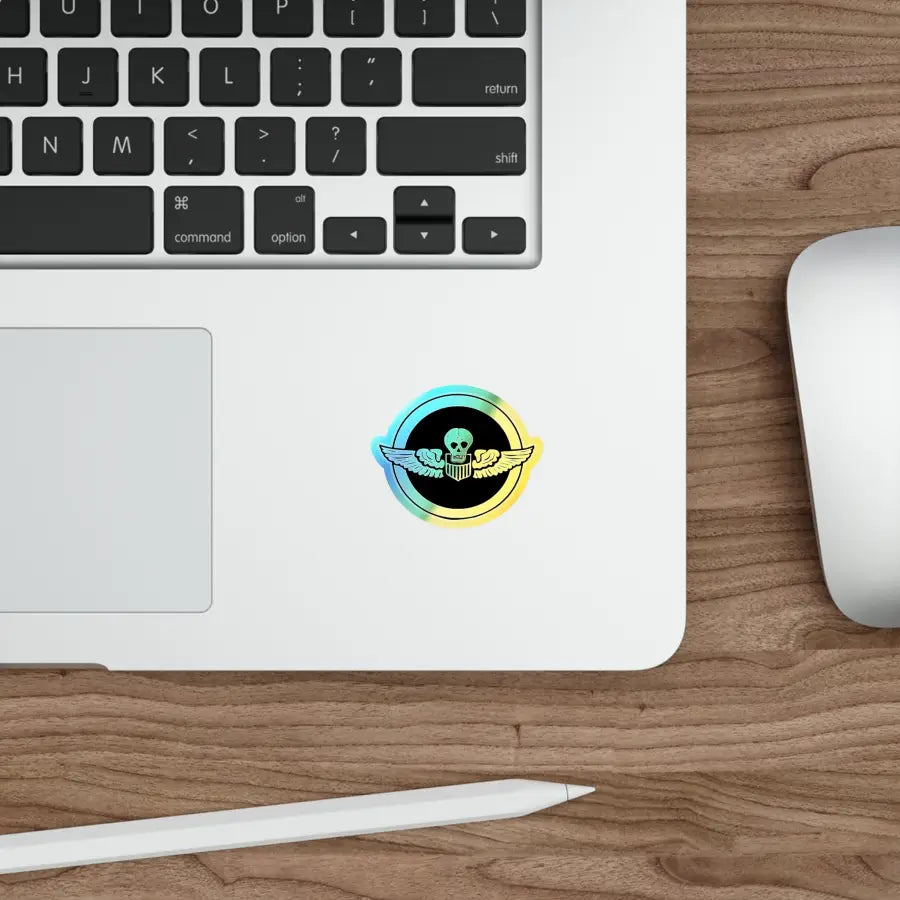 Burma Bridge Busters - Holographic Die-cut Stickers - Paper products - Gifts for pilots - Aviation apparel