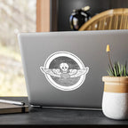 Burma Bridge Busters - Skull Wings Kiss-Cut Vinyl Decals - Unique Decorative Stickers for Personalization - Paper