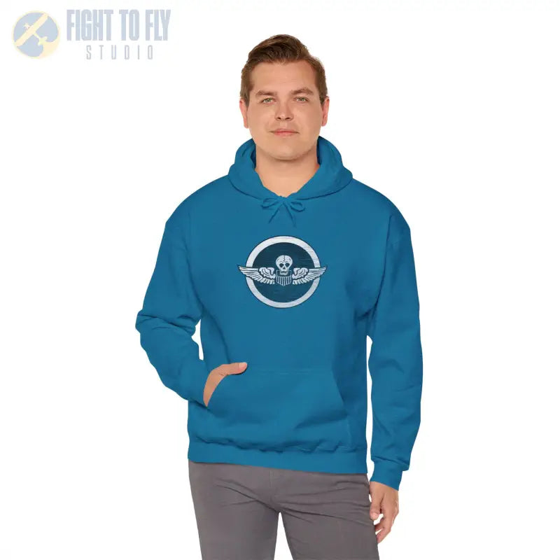 Burma Bridge Busters Unisex Heavy Blend™ Hooded Sweatshirt - Hoodie - Gifts for pilots - Aviation apparel