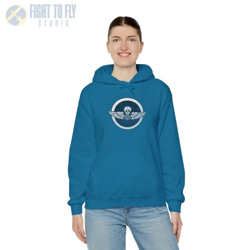Burma Bridge Busters Unisex Heavy Blend™ Hooded Sweatshirt - Hoodie - Gifts for pilots - Aviation apparel