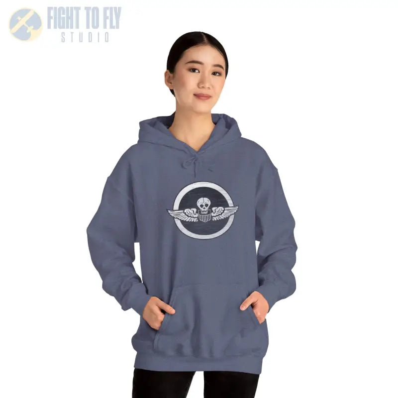 Burma Bridge Busters Unisex Heavy Blend™ Hooded Sweatshirt - Hoodie - Gifts for pilots - Aviation apparel