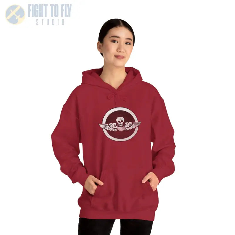 Burma Bridge Busters Unisex Heavy Blend™ Hooded Sweatshirt - Hoodie - Gifts for pilots - Aviation apparel
