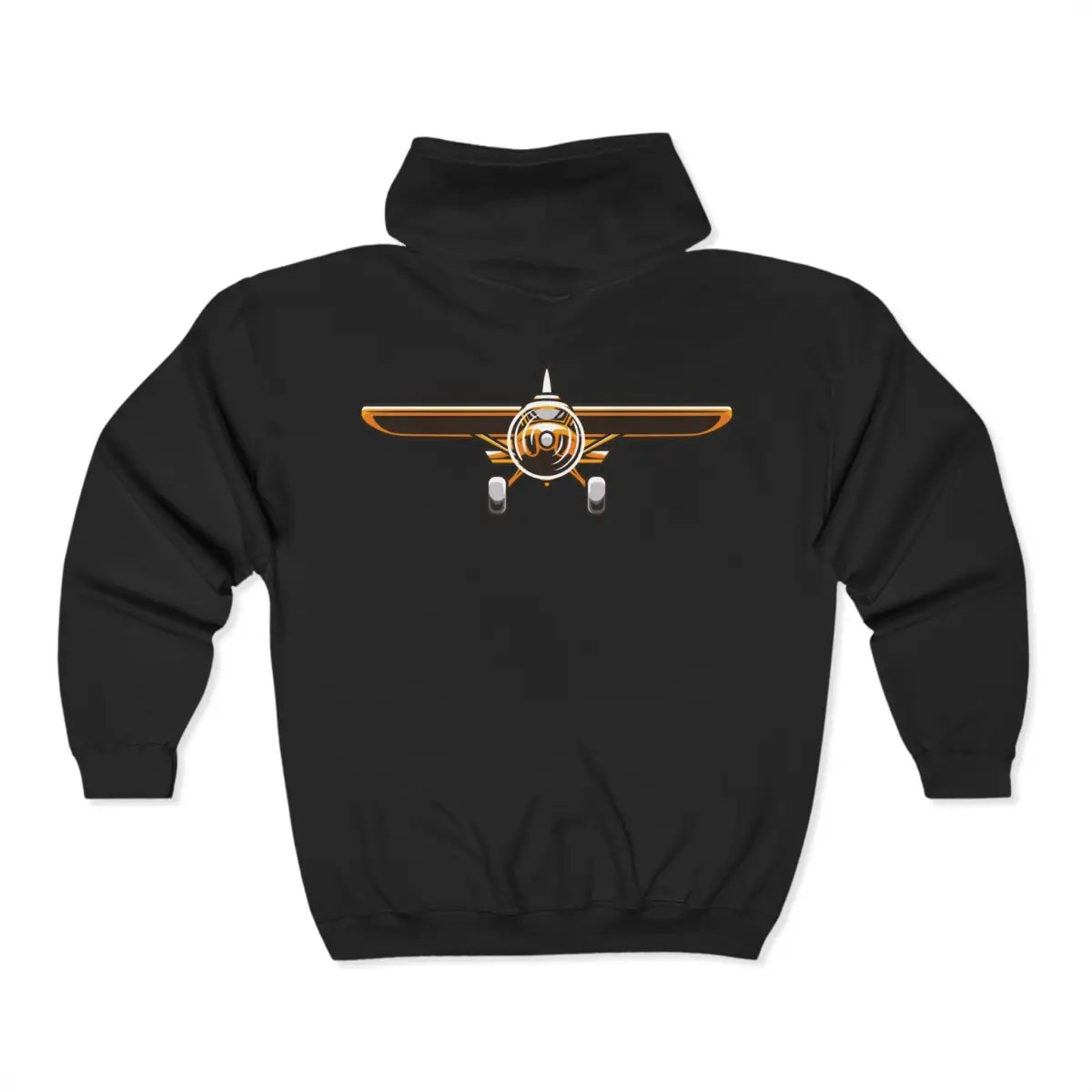 Bush Flyer Full Zip Hoodie - Gifts for pilots - Aviation apparel