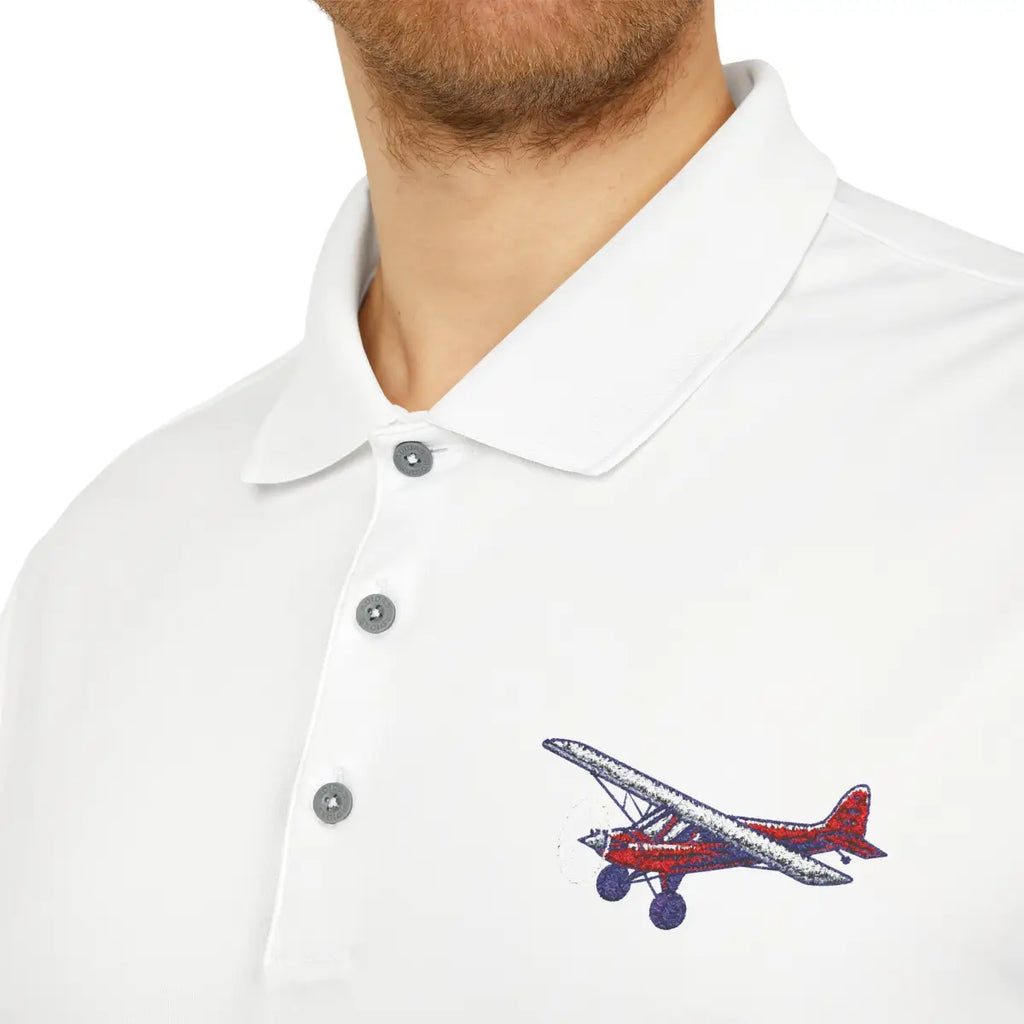 Bush Flying Performance Polo - T-Shirt - Gifts for pilots - Aviation apparel