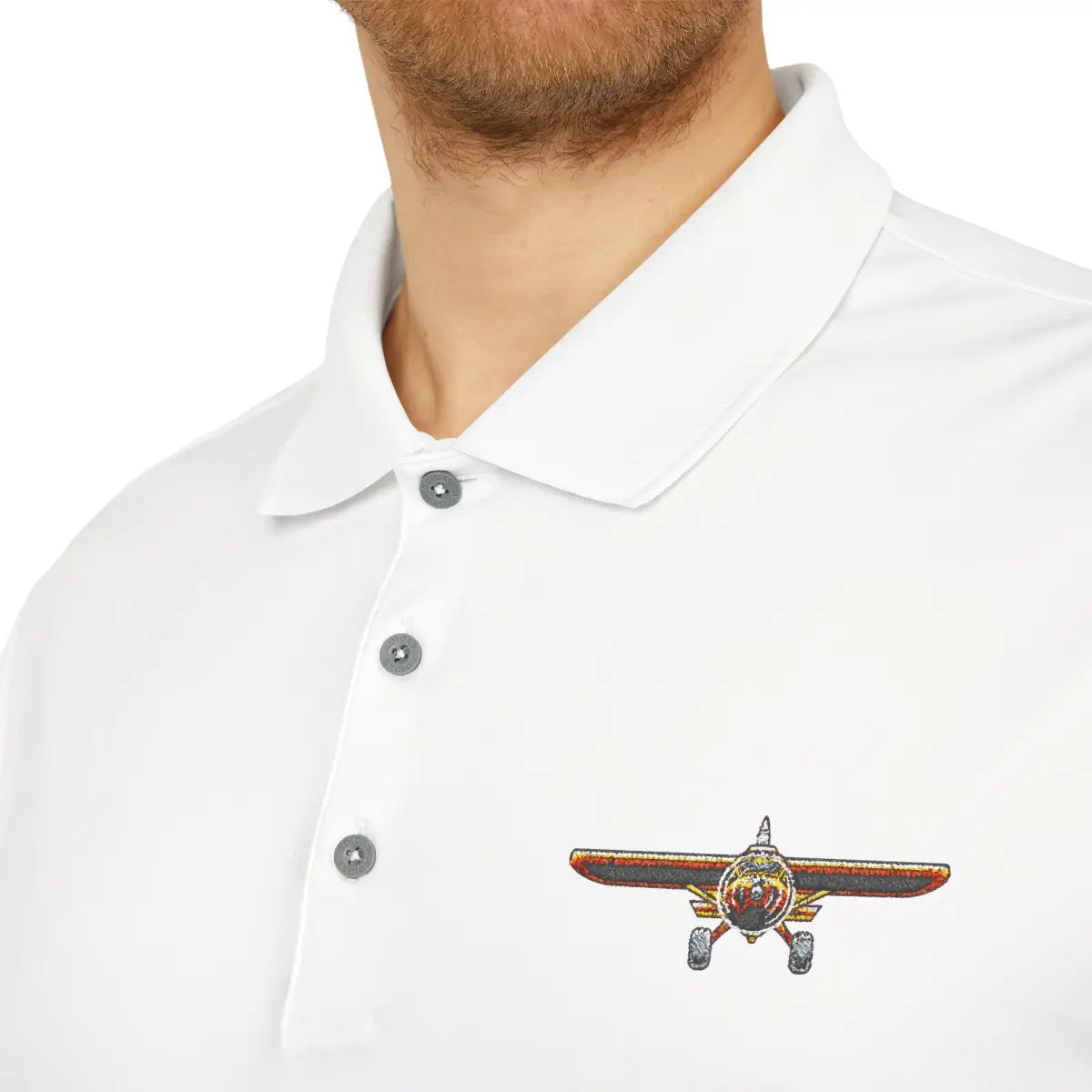 Bush Plane Performance Polo - T-Shirt - Gifts for pilots - Aviation apparel