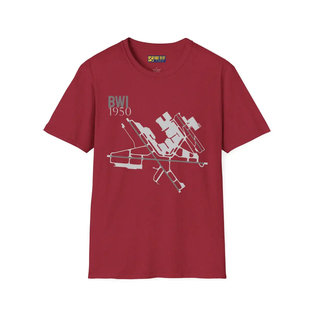 BWI Baltimore/Washington International 1950 - Tee - T-Shirt - Pilot gifts - WWII warbird t-shirt