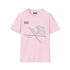 BWI Baltimore/Washington International 1950 - Tee - T-Shirt - Pilot gifts - WWII warbird t-shirt