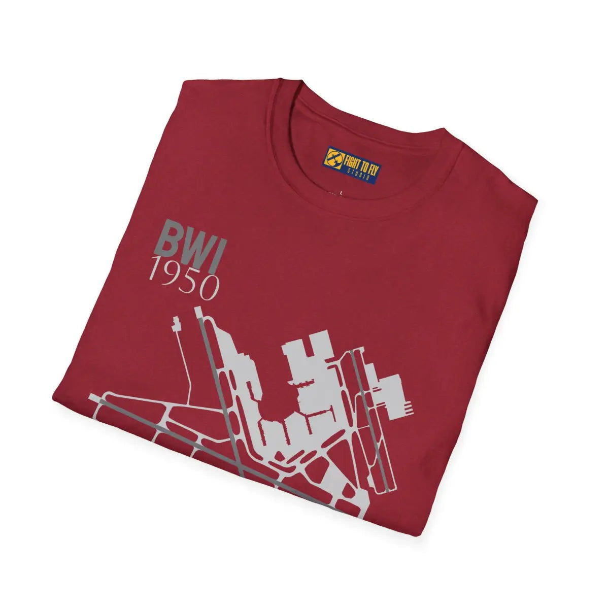 BWI Baltimore/Washington International 1950 - Tee - T-Shirt - Gifts for pilots - Aviation apparel
