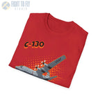 C-130 Hercules Comic Style T-Shirt - Pilot gifts - WWII warbird t-shirt