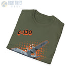 C-130 Hercules Comic Style T-Shirt - Pilot gifts - WWII warbird t-shirt