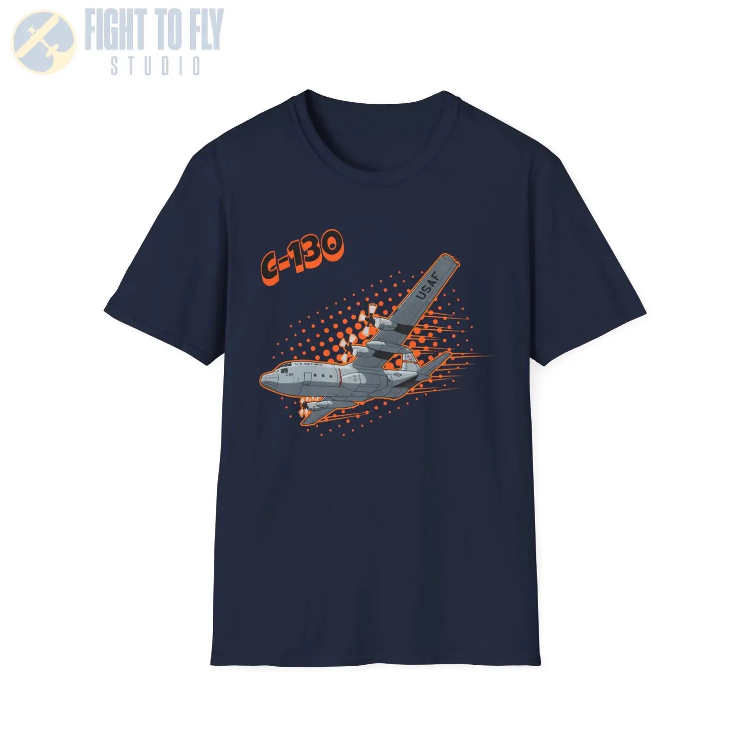 C-130 Hercules Comic Style T-Shirt - Pilot gifts - WWII warbird t-shirt