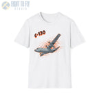 C-130 Hercules Comic Style T-Shirt - Pilot gifts - WWII warbird t-shirt