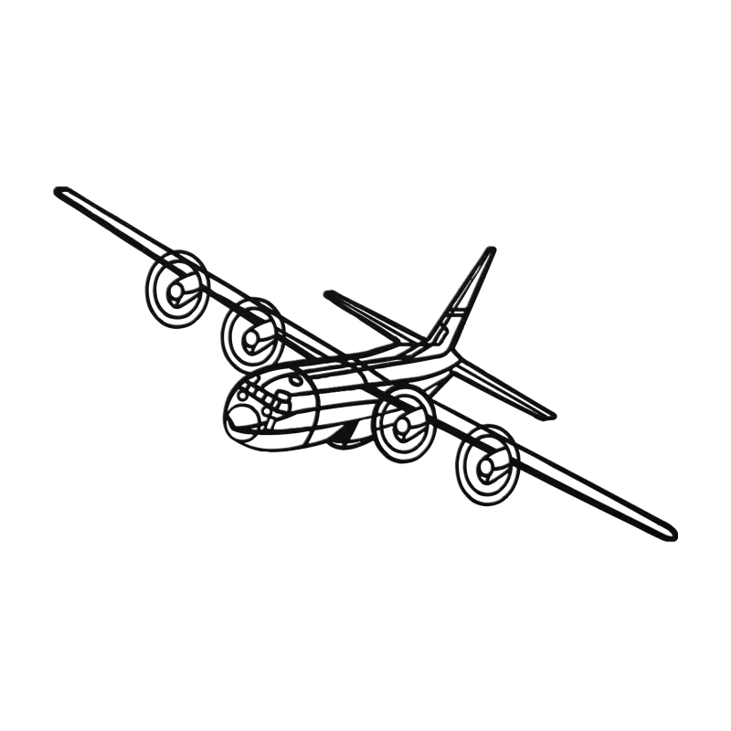 C-130H Flying Die Cut Metal Wall Art - Sign - Pilot gifts - WWII warbird t-shirt