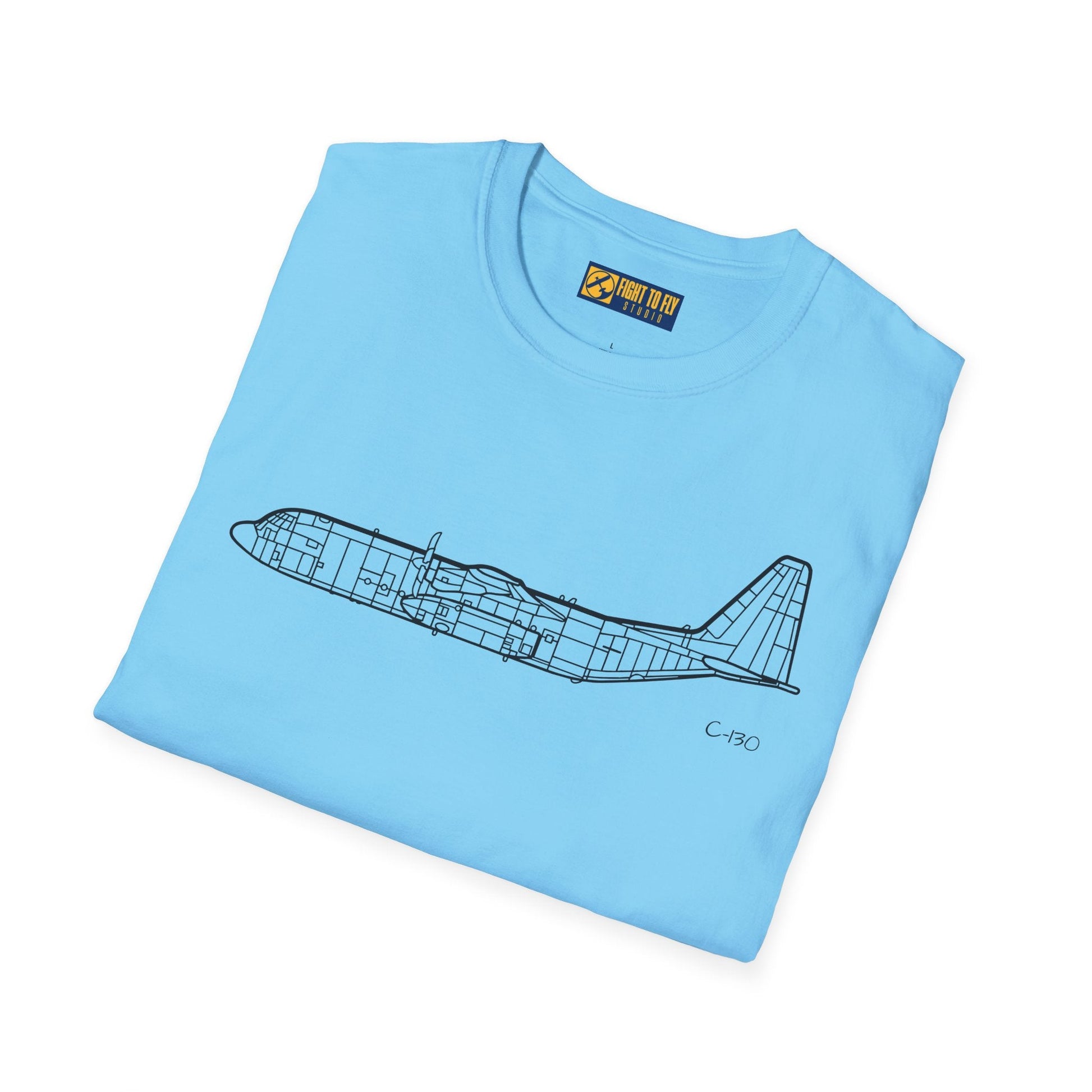 C-130J T-Shirt – Hercules Tactical Transport Tee - Pilot gifts - WWII warbird t-shirt