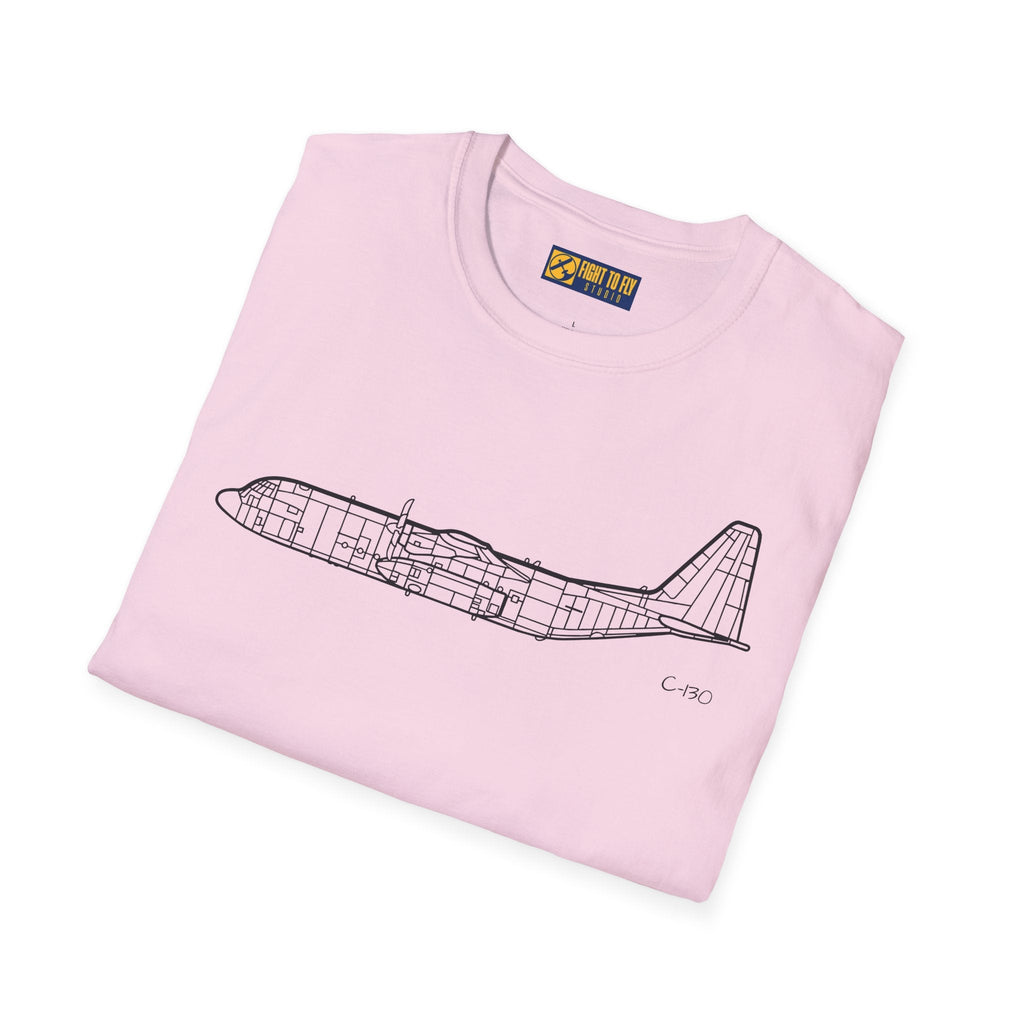 C-130J T-Shirt – Hercules Tactical Transport Tee - Pilot gifts - WWII warbird t-shirt