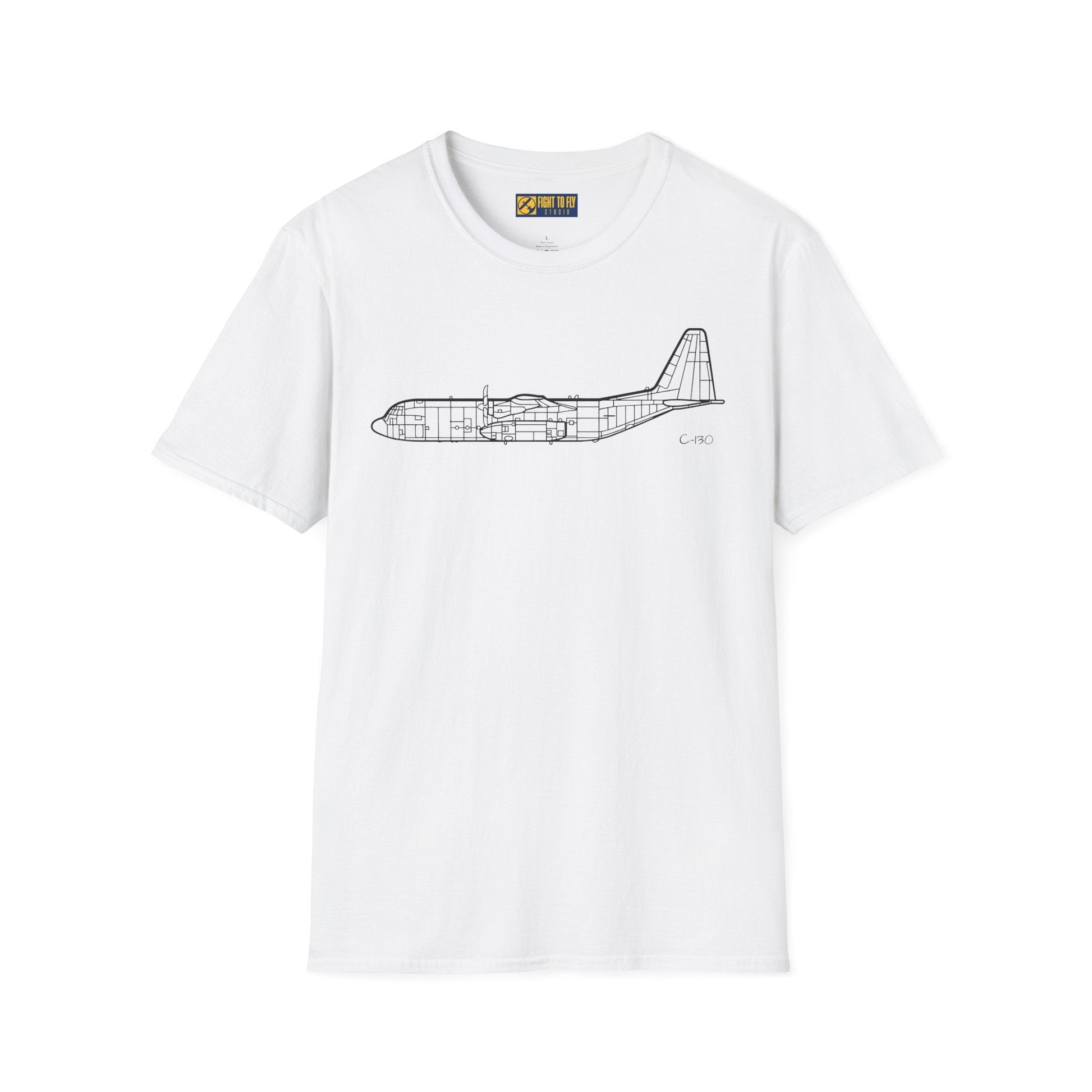 C-130J T-Shirt – Hercules Tactical Transport Tee - Pilot gifts - WWII warbird t-shirt