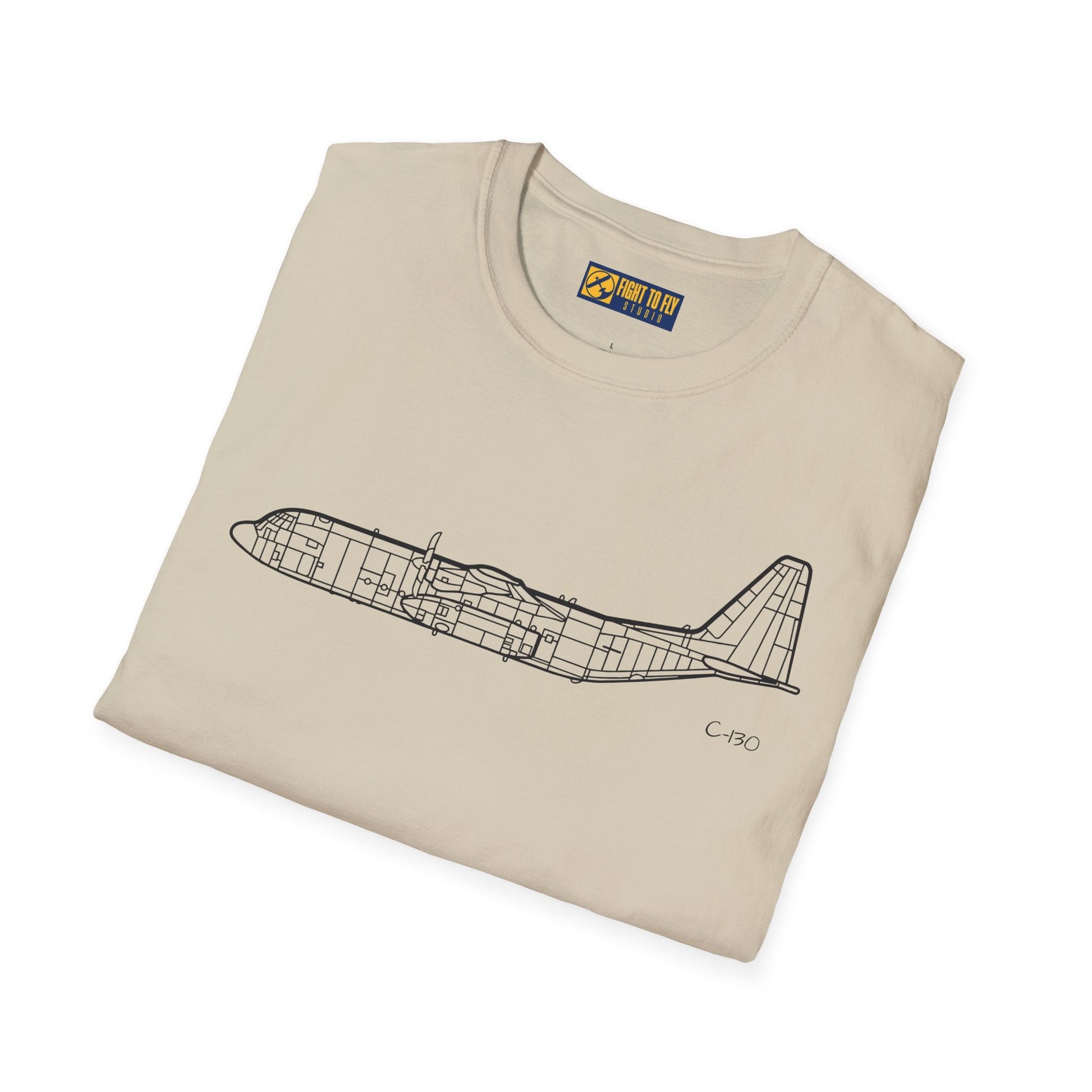 C-130J T-Shirt – Hercules Tactical Transport Tee - Pilot gifts - WWII warbird t-shirt