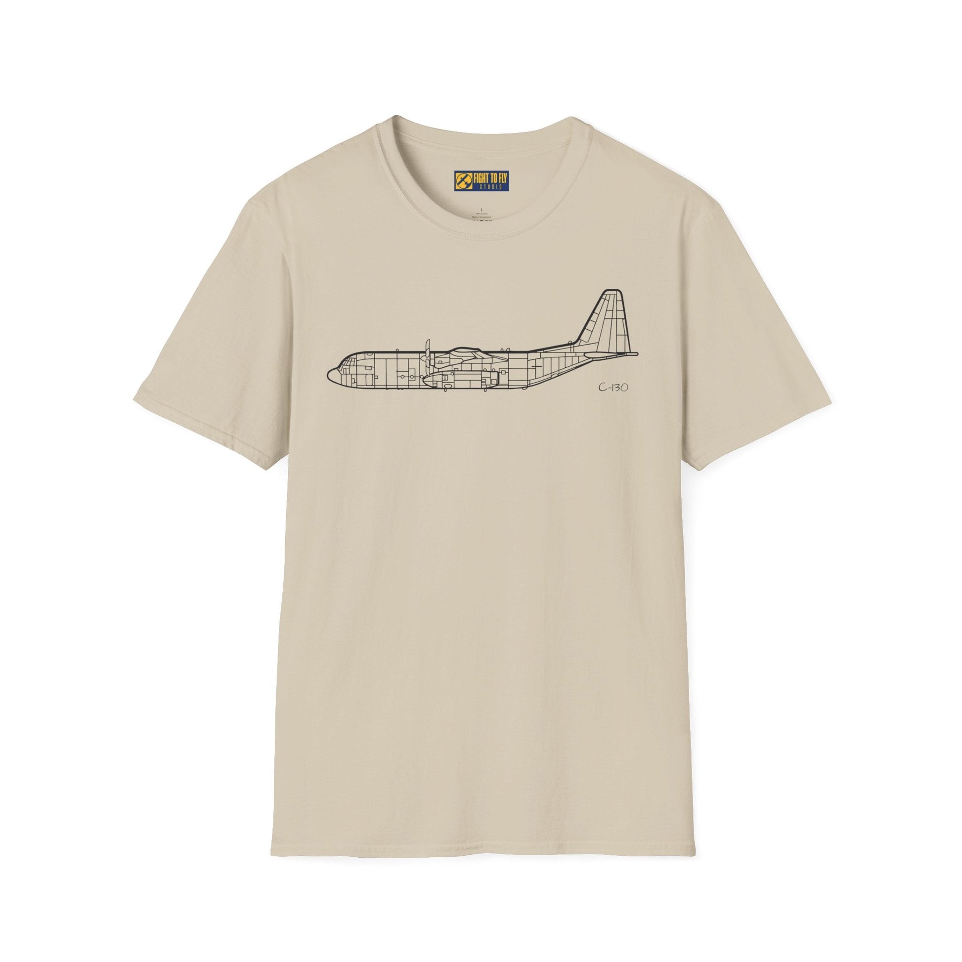 C-130J T-Shirt – Hercules Tactical Transport Tee - Pilot gifts - WWII warbird t-shirt