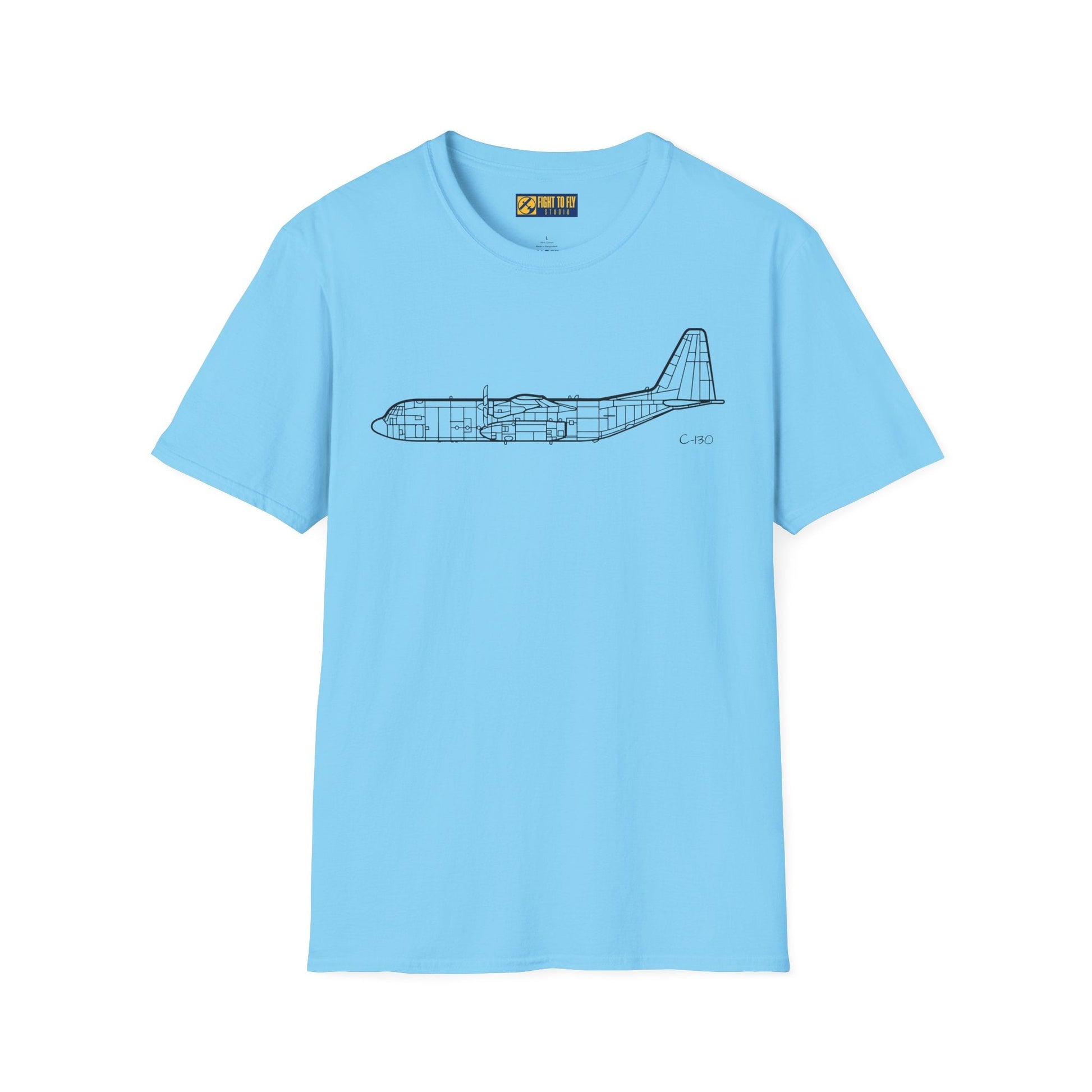C-130J T-Shirt – Hercules Tactical Transport Tee - Pilot gifts - WWII warbird t-shirt