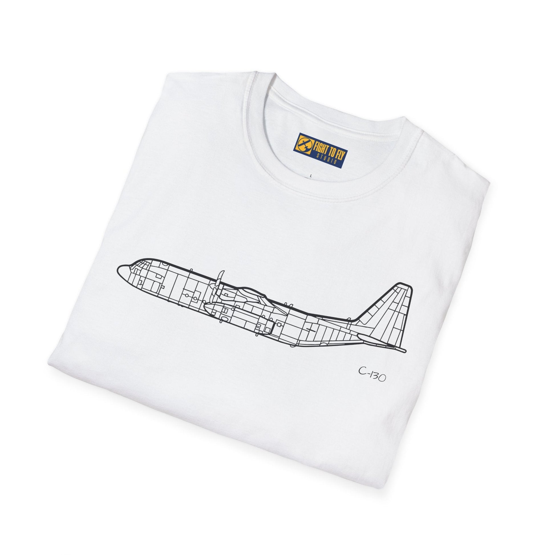 C-130J T-Shirt – Hercules Tactical Transport Tee - Pilot gifts - WWII warbird t-shirt