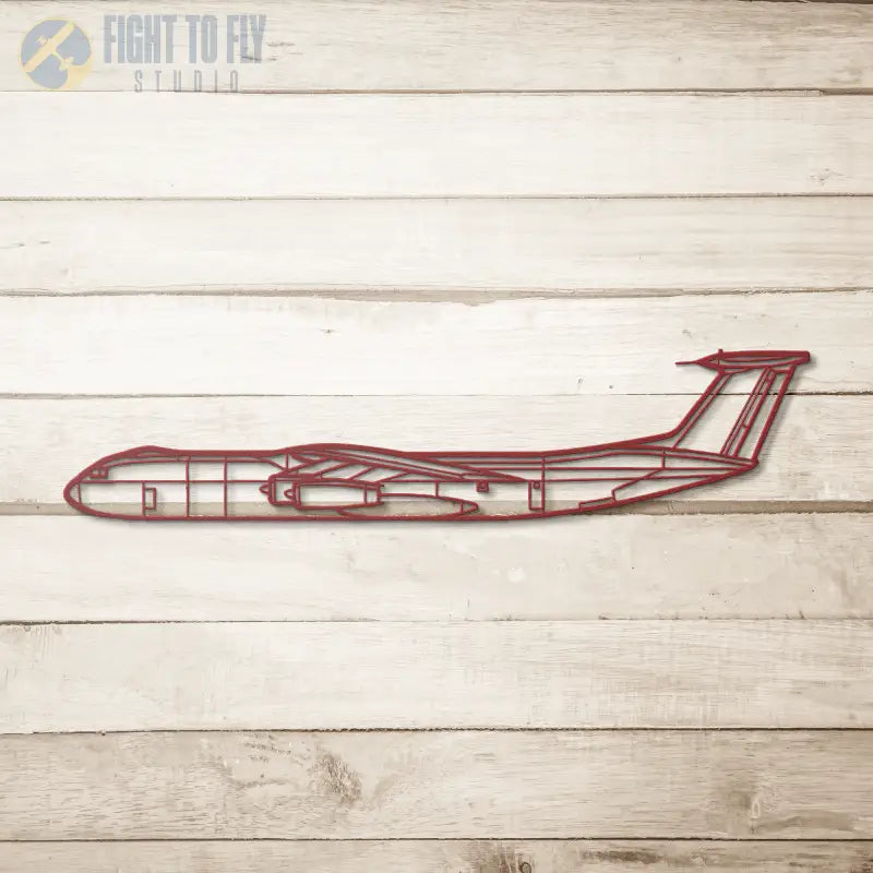 C-141 Airlifter Die Cut Metal Wall Art - Sign - Pilot gifts - WWII warbird t-shirt