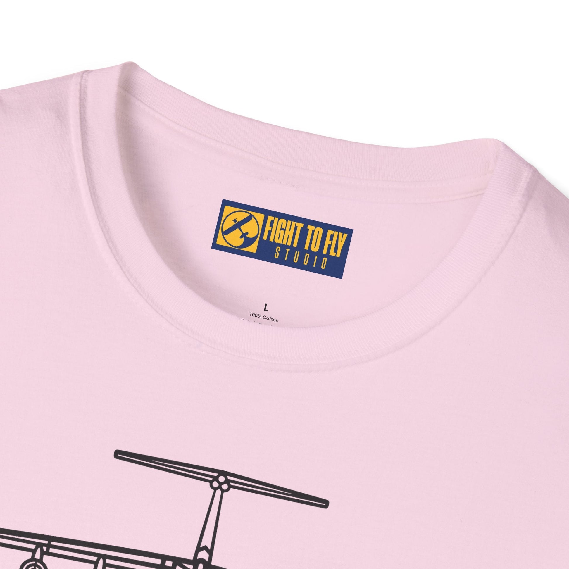 C-141 Front View T-Shirt – Starlifter Jet Transport Tee - Pilot gifts - WWII warbird t-shirt