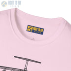 C-141 Starlifter Front View T-Shirt - Pilot gifts - WWII warbird t-shirt