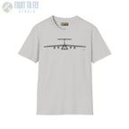 C-141 Starlifter Front View T-Shirt - Pilot gifts - WWII warbird t-shirt