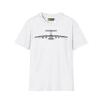 C-141 Starlifter Front View T-Shirt - Pilot gifts - WWII warbird t-shirt