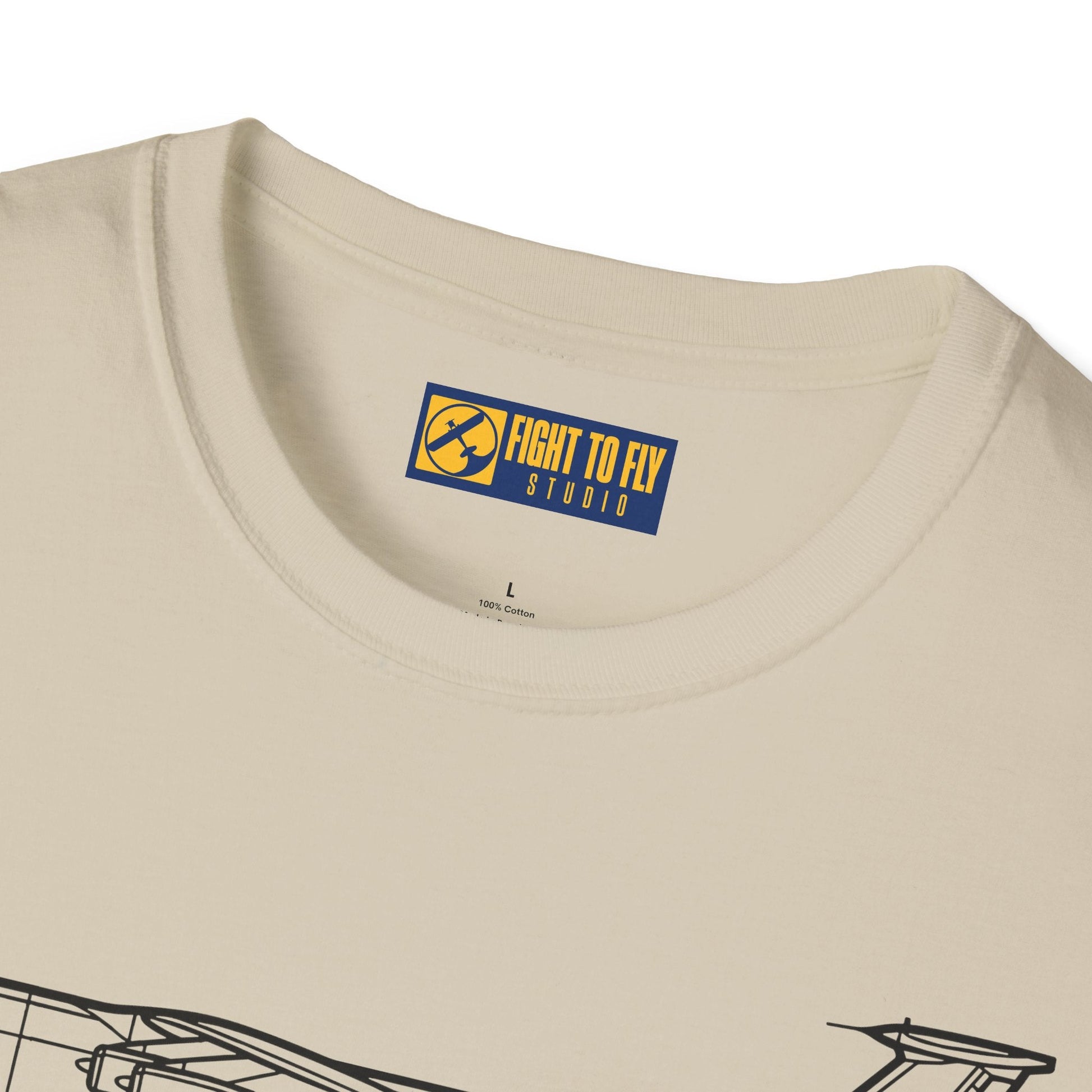 C-141 Side View T-Shirt – Starlifter Strategic Transport Tee - Pilot gifts - WWII warbird t-shirt