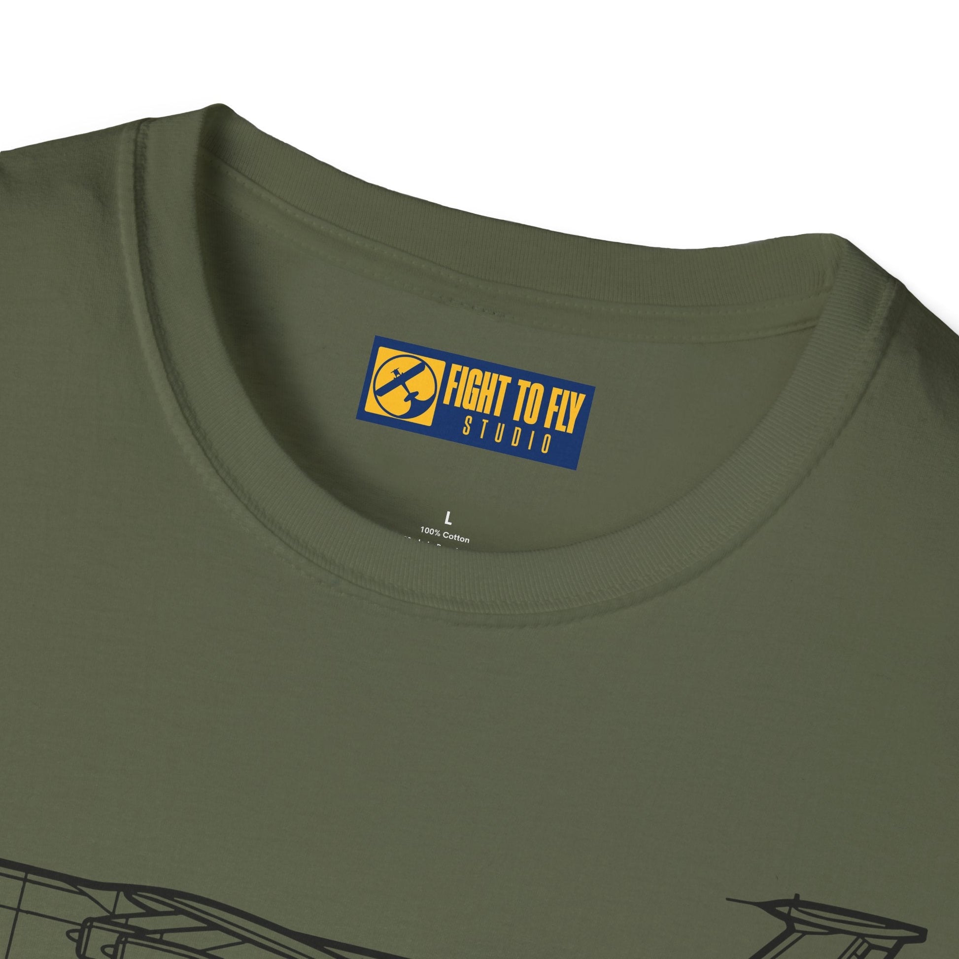 C-141 Side View T-Shirt – Starlifter Strategic Transport Tee - Pilot gifts - WWII warbird t-shirt