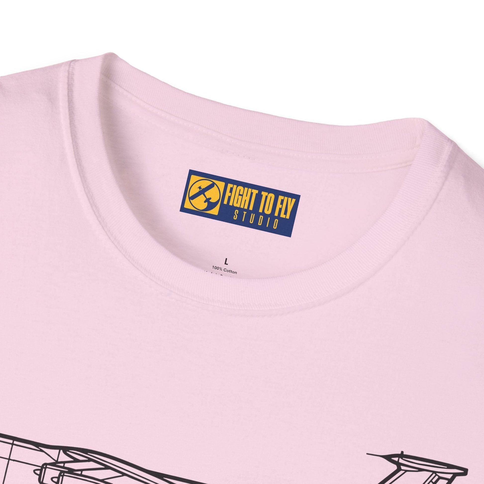 C-141 Side View T-Shirt – Starlifter Strategic Transport Tee - Pilot gifts - WWII warbird t-shirt