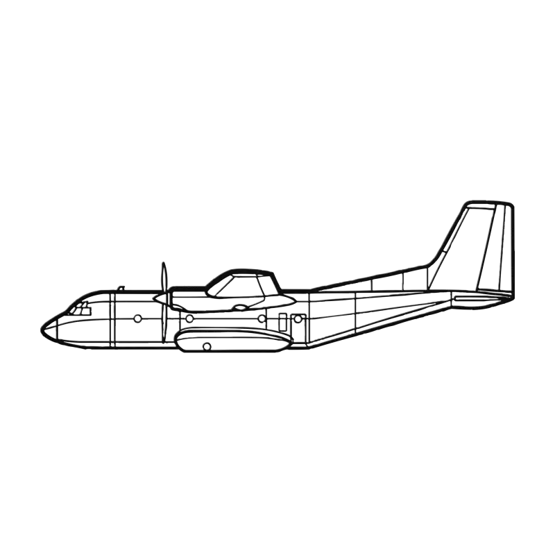 C-160 Die Cut Metal Wall Art - Sign - Pilot gifts - WWII warbird t-shirt