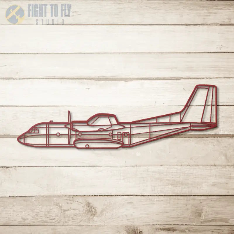 C-160 Die Cut Metal Wall Art - Sign - Pilot gifts - WWII warbird t-shirt