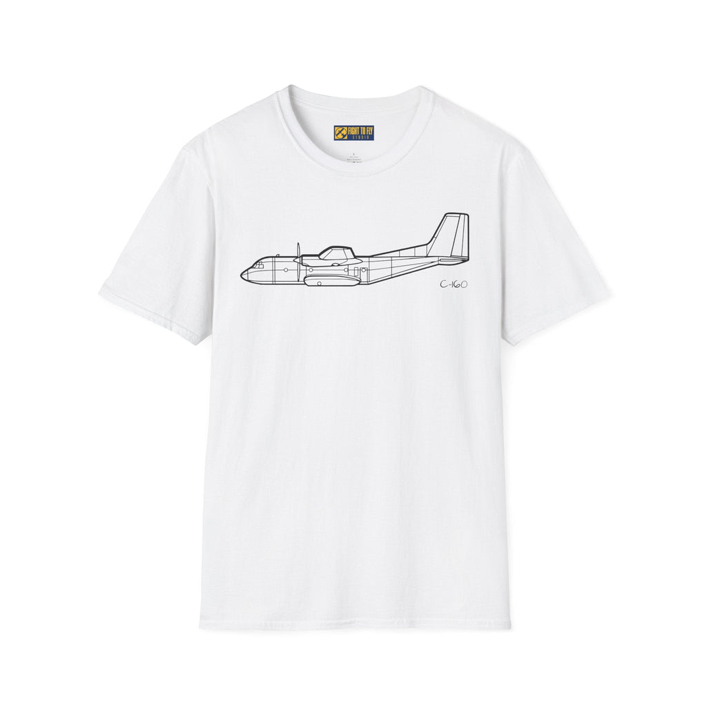 C-160 T-Shirt – Transall Tactical Military Transport Tee - Pilot gifts - WWII warbird t-shirt