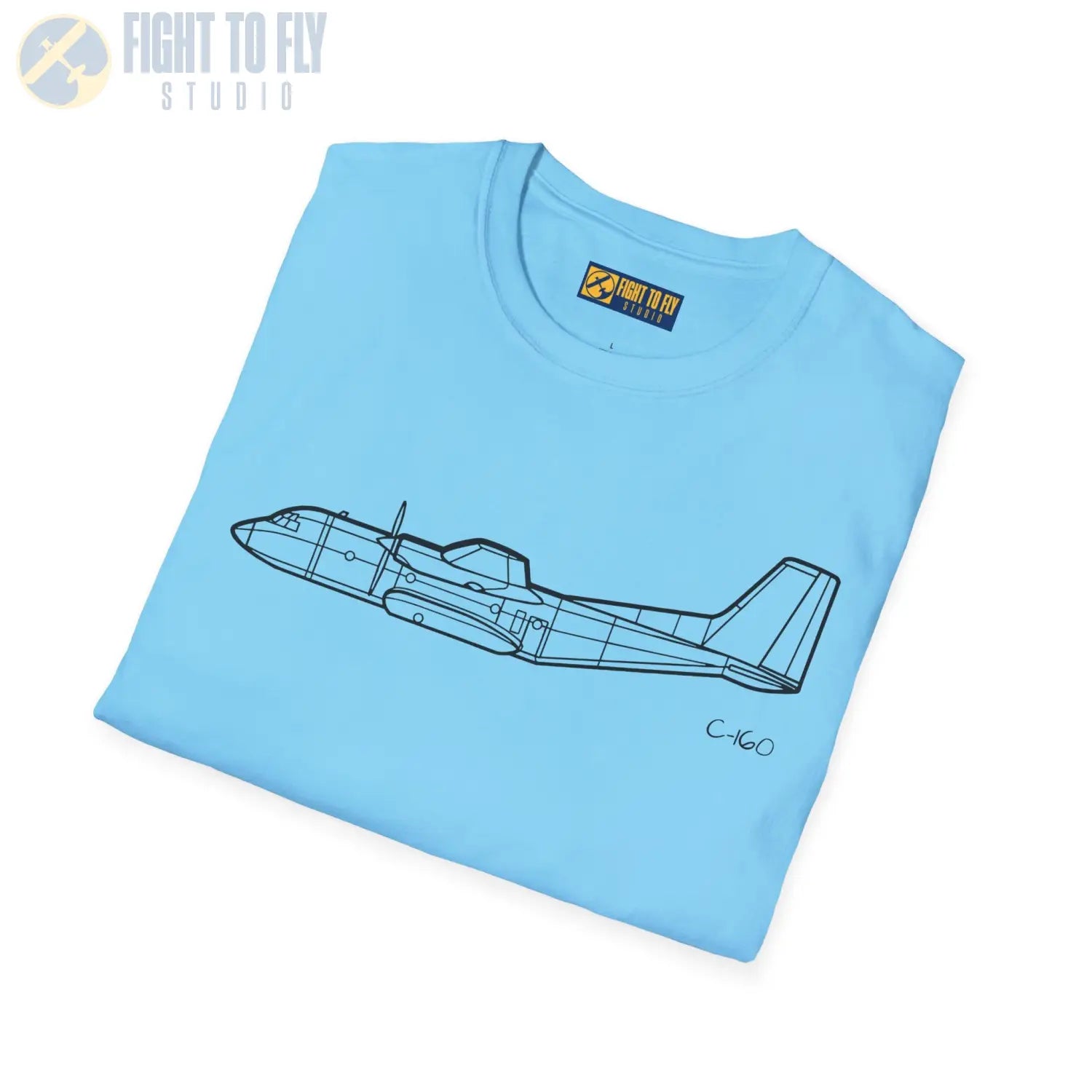 C-160 Transall T-shirt - T-Shirt - Pilot gifts - WWII warbird t-shirt