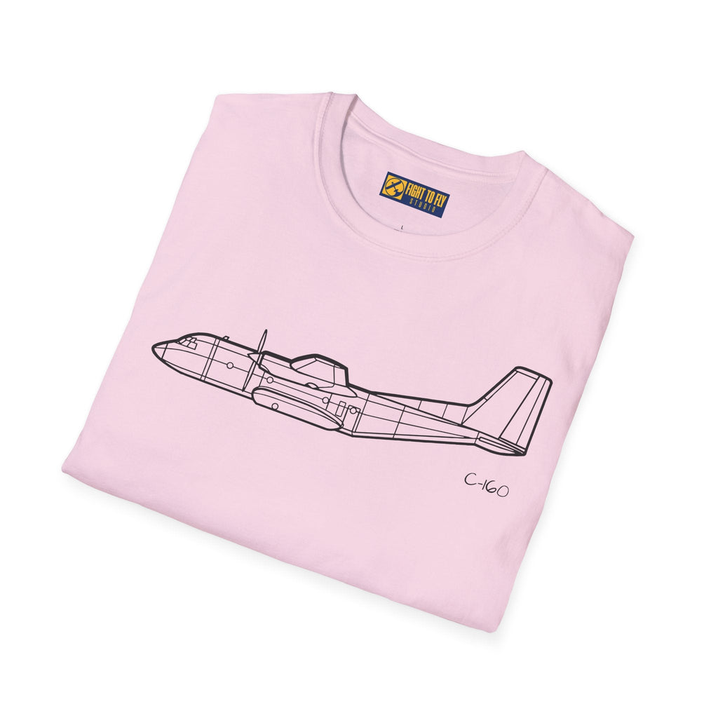 C-160 T-Shirt – Transall Tactical Military Transport Tee - Pilot gifts - WWII warbird t-shirt