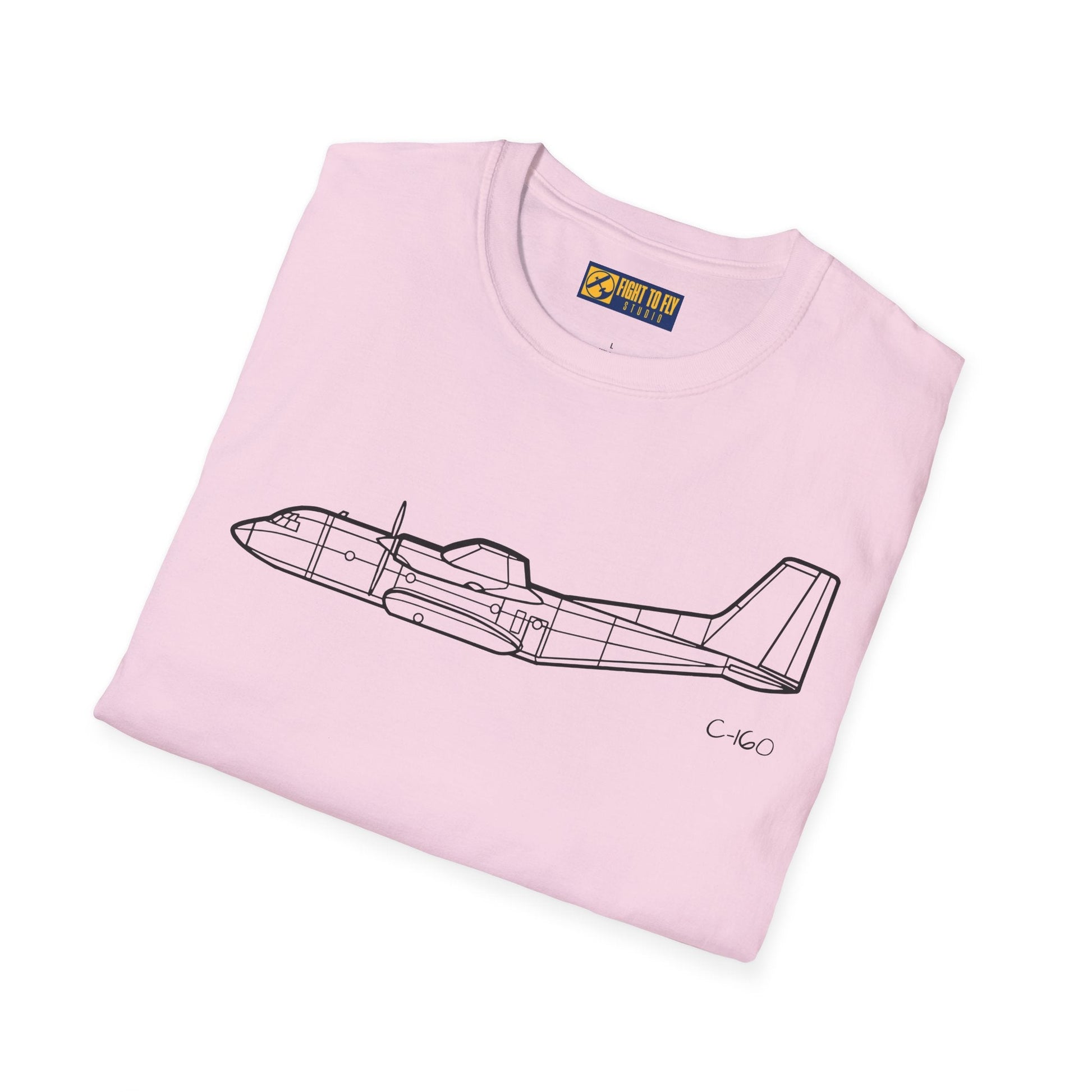 C-160 T-Shirt – Transall Tactical Military Transport Tee - Pilot gifts - WWII warbird t-shirt