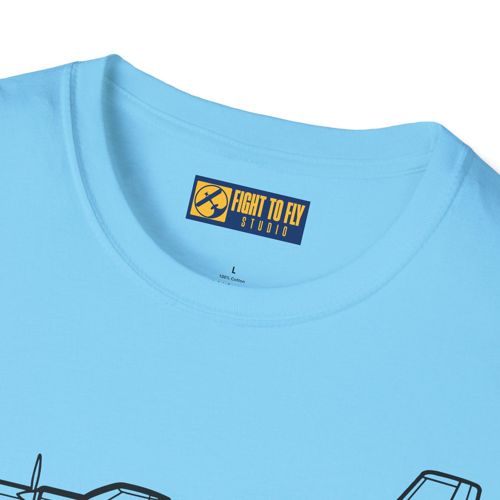C-160 T-Shirt – Transall Tactical Military Transport Tee - Pilot gifts - WWII warbird t-shirt