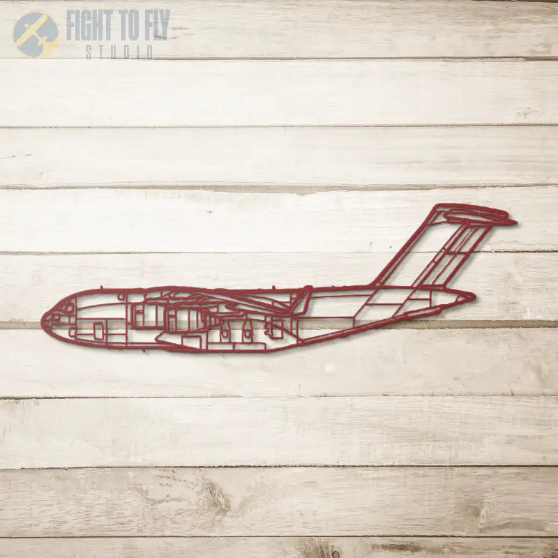 C-17 Airlifter Die Cut Metal Wall Art - Sign - Pilot gifts - WWII warbird t-shirt