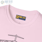 C-17 Globemaster III Front View T-Shirt - Pilot gifts - WWII warbird t-shirt