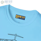 C-17 Globemaster III Front View T-Shirt - Pilot gifts - WWII warbird t-shirt