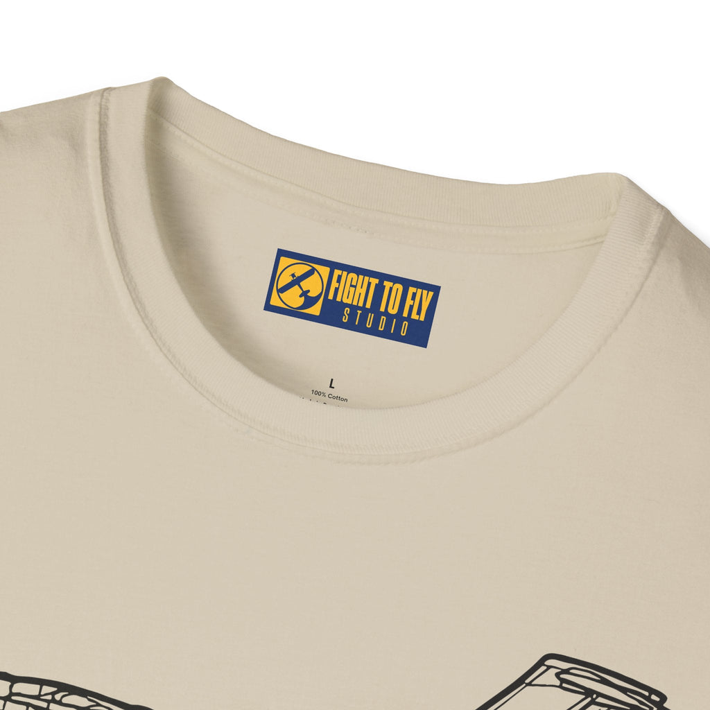 C-17 Side View T-Shirt – Globemaster III Tactical Airlifter Aviation Tee - Pilot gifts - WWII warbird t-shirt