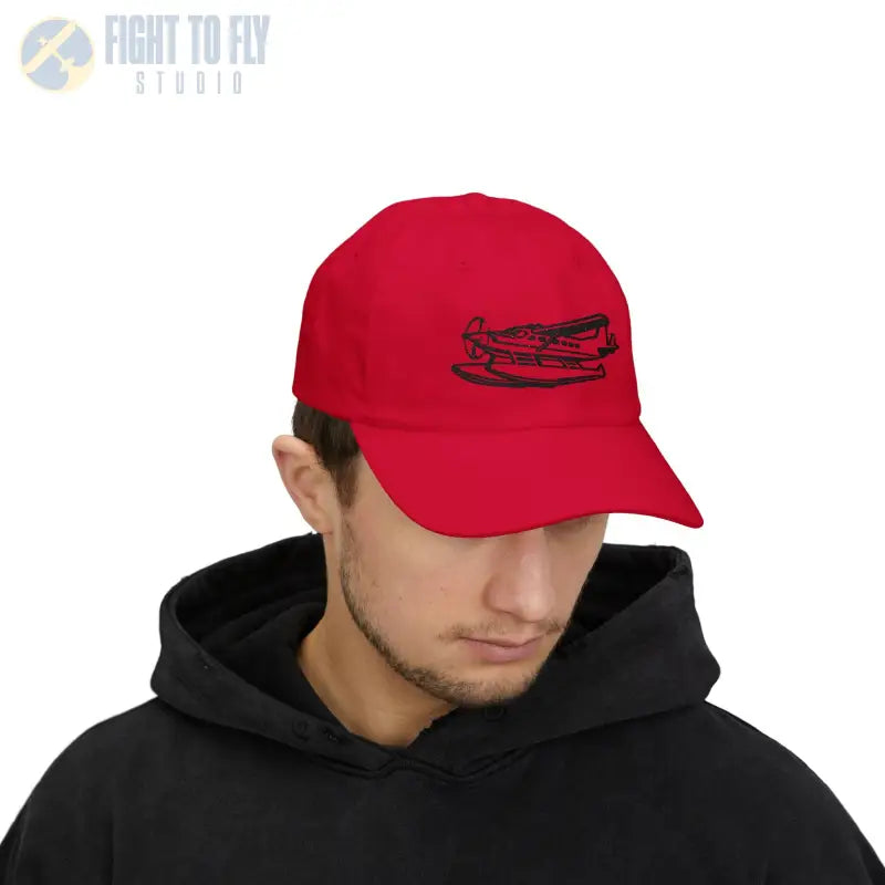 C-208 on Floats Hat - Hats - Pilot gifts - WWII warbird t-shirt