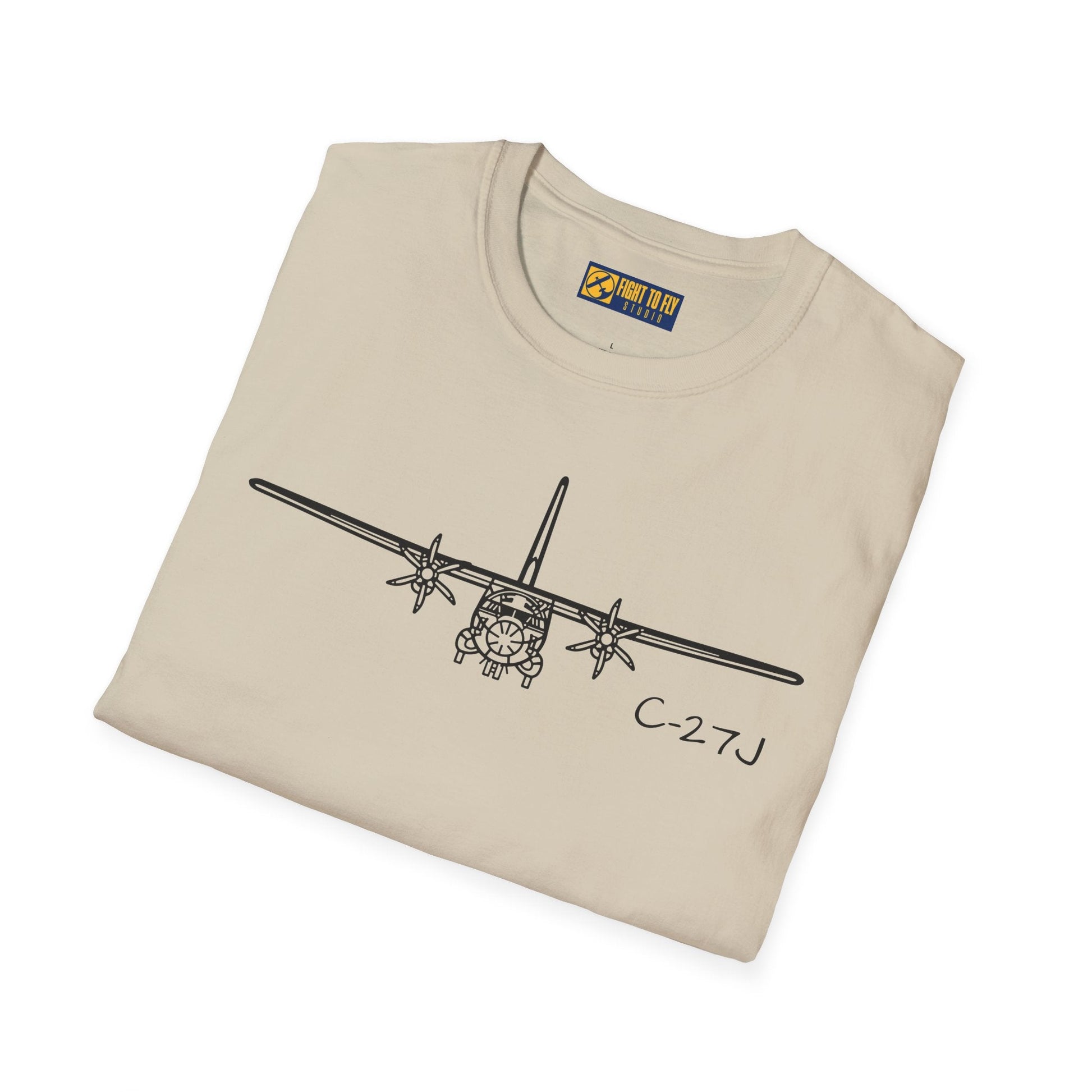 C-27J T-Shirt – Tactical Military Transport Aviation Tee - Gifts for pilots - apparel
