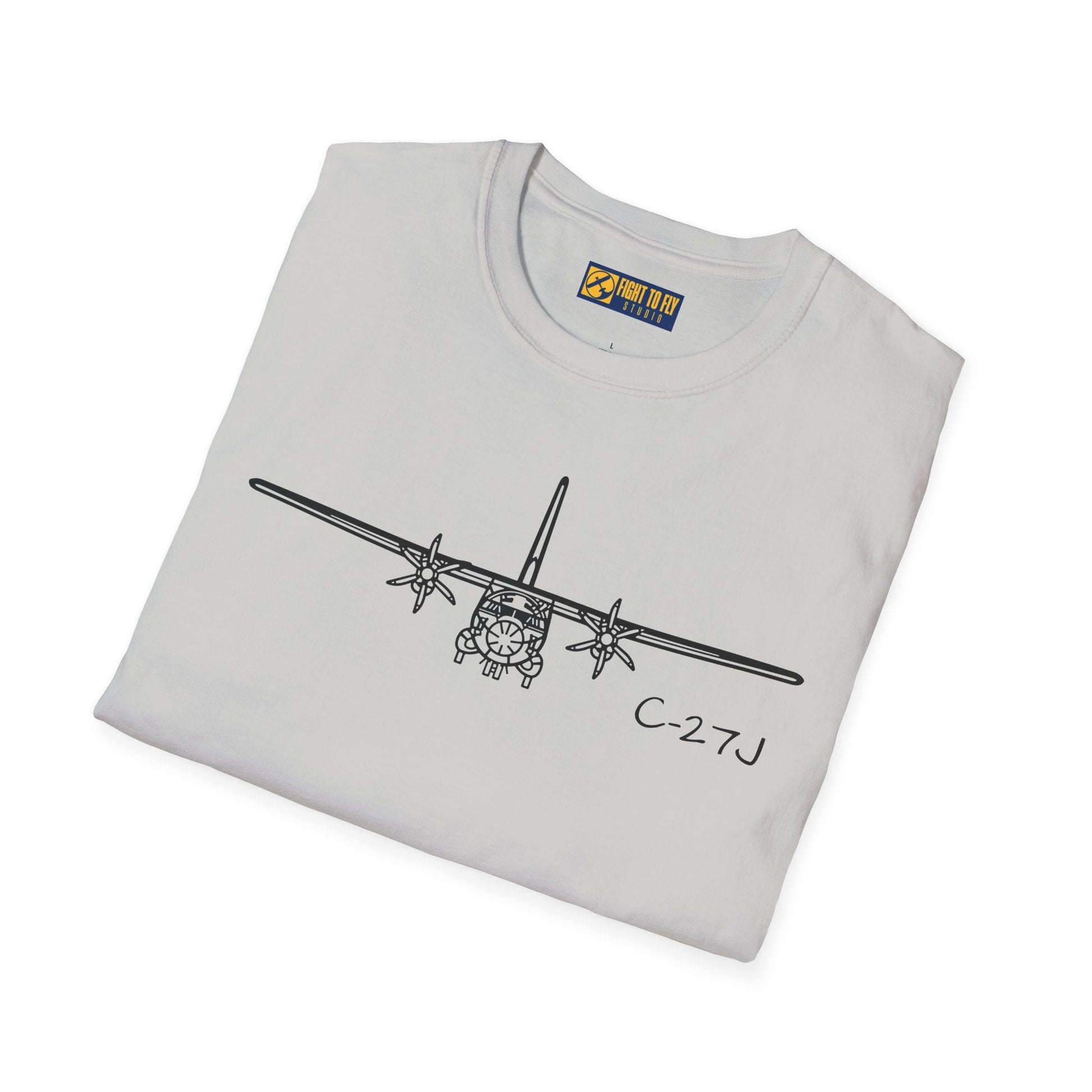 C-27J T-Shirt – Tactical Military Transport Aviation Tee - Gifts for pilots - apparel