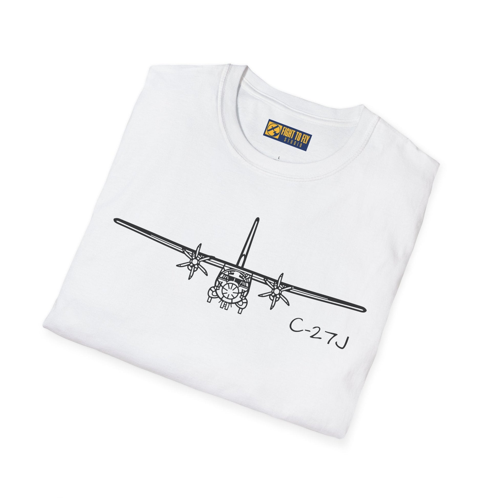 C-27J T-Shirt – Tactical Military Transport Aviation Tee - Gifts for pilots - apparel