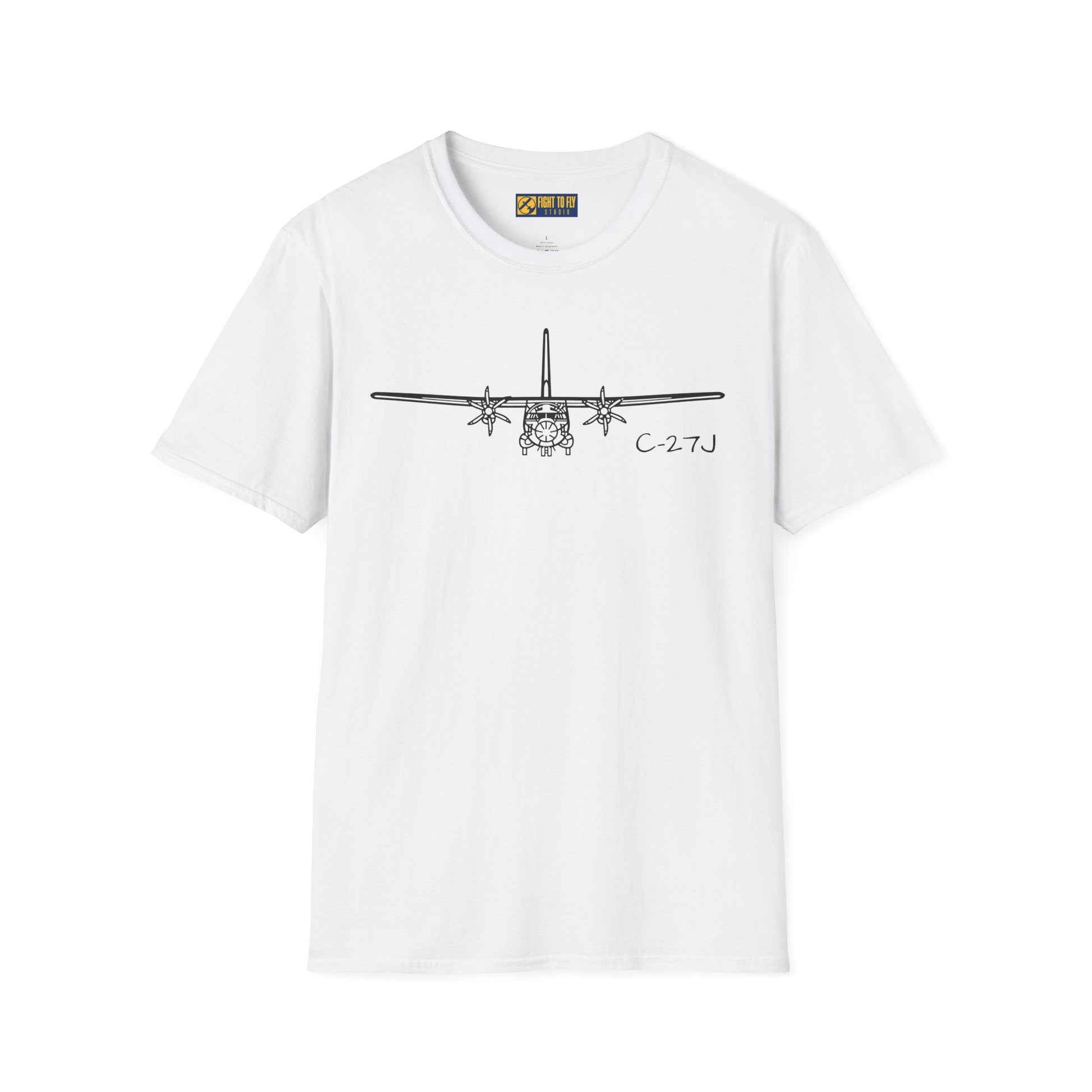 C-27J T-Shirt – Tactical Military Transport Aviation Tee - Gifts for pilots - apparel