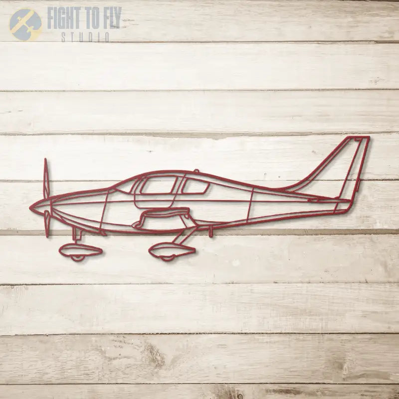 C 350 Die Cut Metal Wall Art - Sign - Pilot gifts - WWII warbird t-shirt