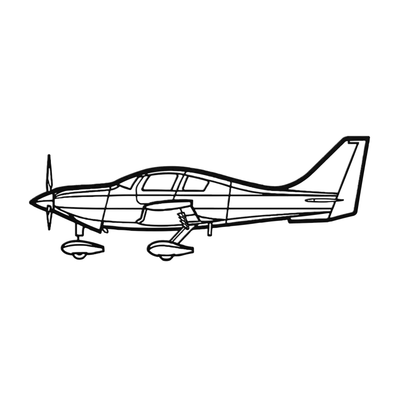 C 400 Die Cut Metal Wall Art - Sign - Pilot gifts - WWII warbird t-shirt